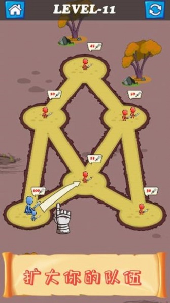 火柴人持剑英雄大闯关游戏截图2