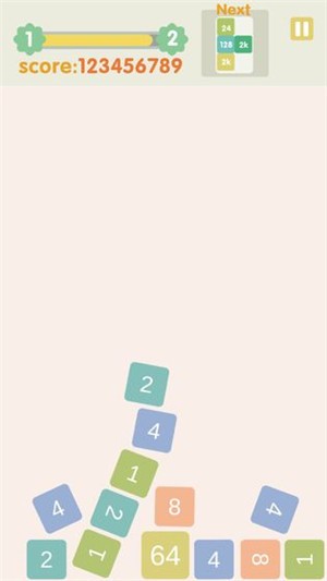 不稳定的2048游戏截图3