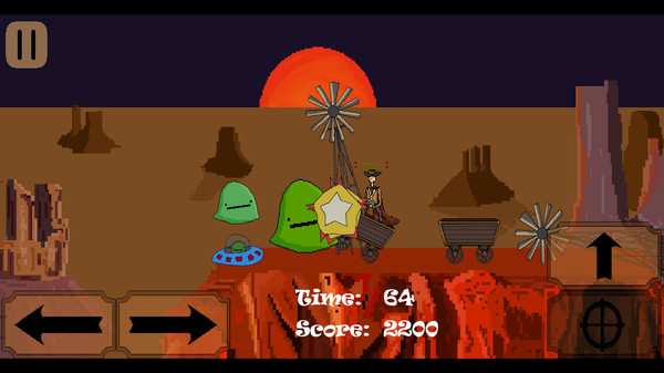 牛仔从天降游戏截图1