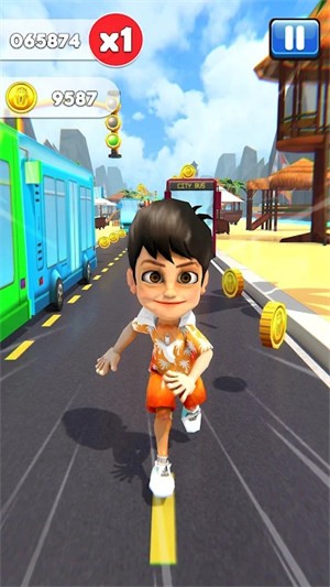 地铁忍者赛跑者游戏截图1