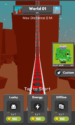 狂躁的过山车游戏截图1