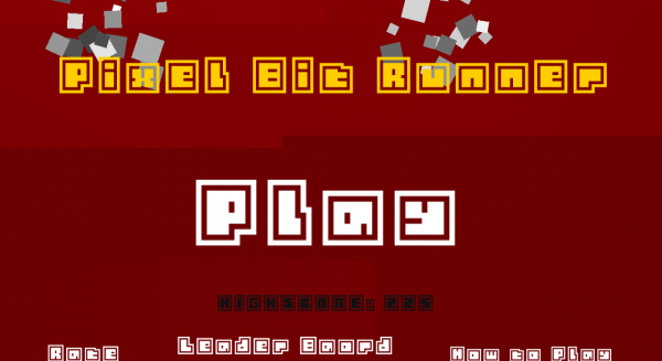 像素位赛跑者游戏截图1