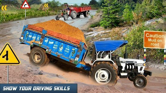 拖拉机手推车货物养殖模拟游戏截图3