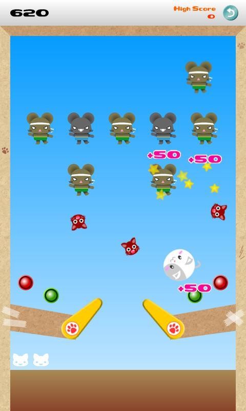 猫猫弹珠台游戏截图3