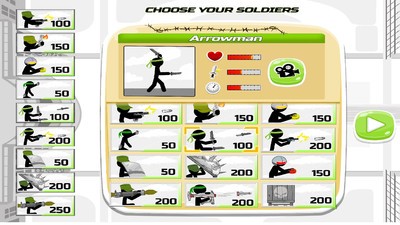 火柴人军队战争游戏截图2