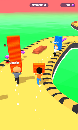 搬砖赛跑官方版游戏截图1