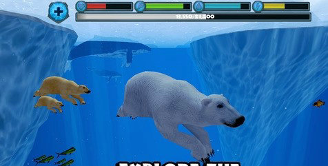 北极熊模拟器游戏截图2