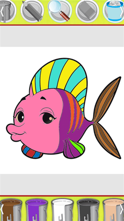 画画板趣涂色游戏截图1