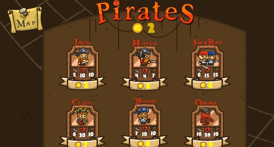 海盗战争攻击游戏截图1