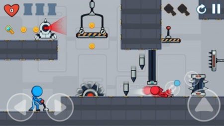 红蓝火柴人越狱游戏截图1