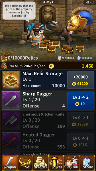 钱塔传奇汉化版游戏截图1