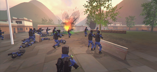 迷你吃鸡精英游戏截图3