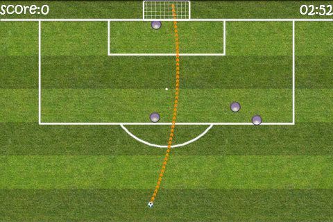 足球射门游戏截图1