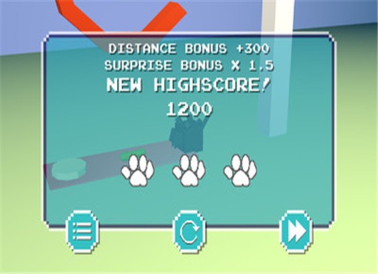 方块猫与黄瓜游戏截图1