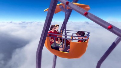 过山车主题乐园游戏截图1