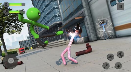 蜘蛛人大战钢铁英雄3D游戏截图3