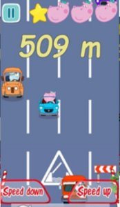 佩奇的快乐赛车游戏截图1