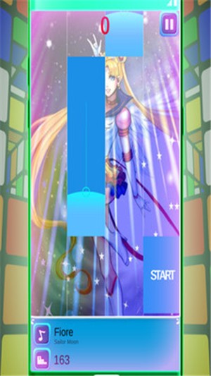 美少女战士钢琴瓷砖游戏截图1