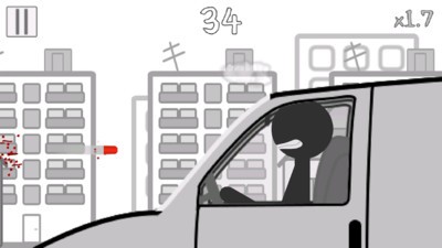 火柴人疯狂子弹游戏截图1