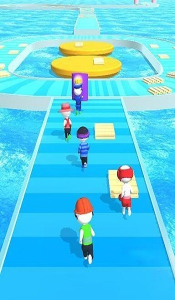 人群方块堆叠大战游戏截图2