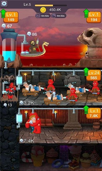 游手好闲的地狱派对游戏截图3