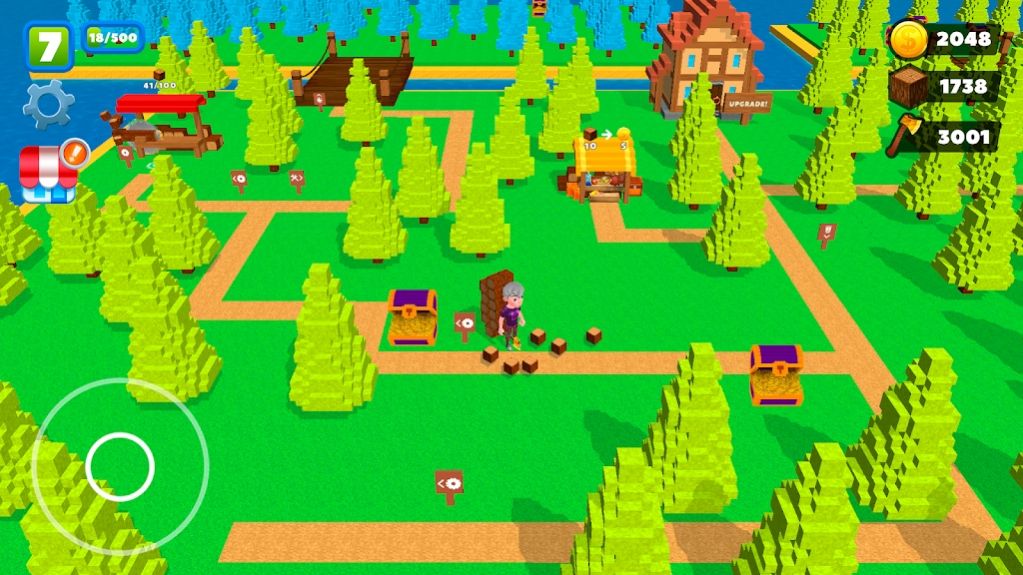 岛屿工艺块世界建造游戏截图2