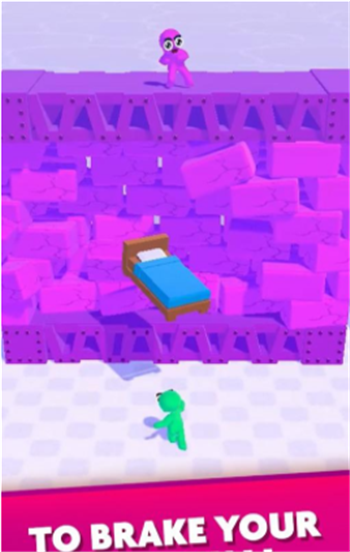 砸墙竞赛游戏截图2