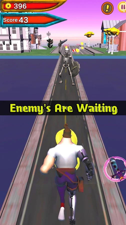 机器人无尽逃亡游戏截图3