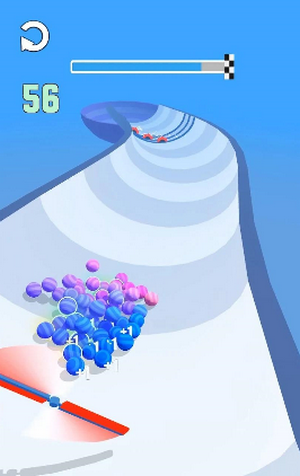 榨汁球跑跑游戏截图1