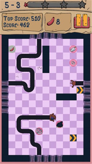 偷吃香肠的狗游戏截图1