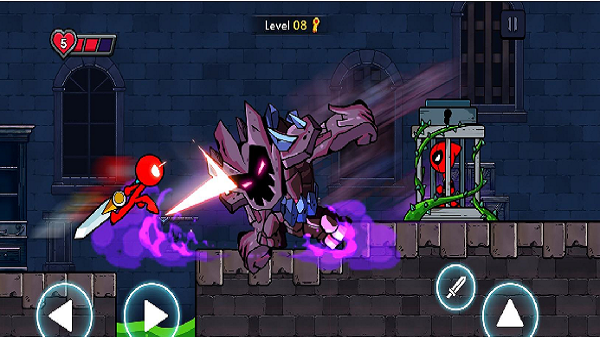 红色火柴人大师游戏截图1