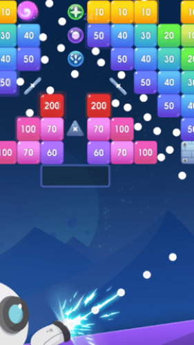 超级射击之打砖块游戏截图1