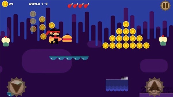 忍者快跑地下城冒险游戏截图1