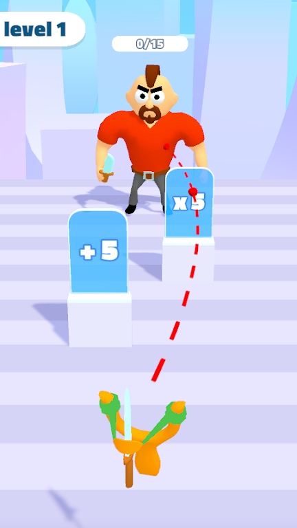 弹弓旋转射击游戏截图3