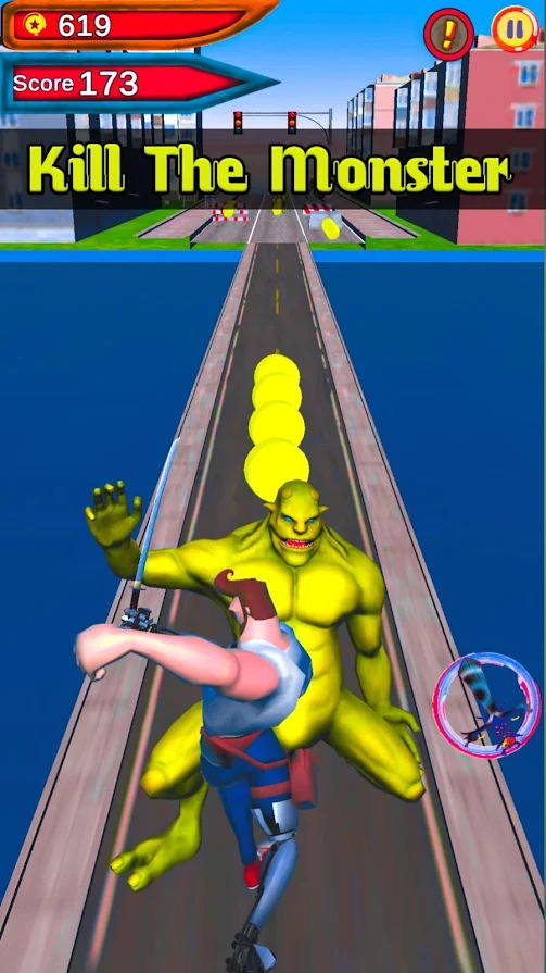 机器人无尽逃亡游戏截图1