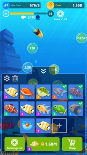 闲置小鱼游戏截图2