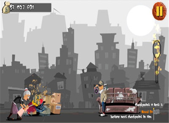 暴走老奶奶抡大锤游戏截图3