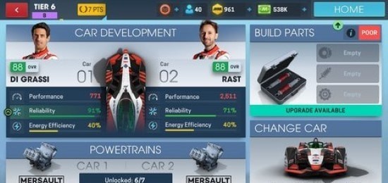 赛车运动经理游戏截图2