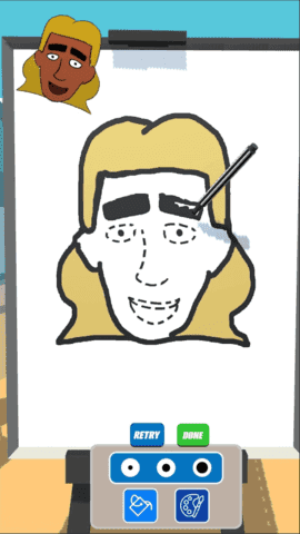 街头画画家-游戏截图1