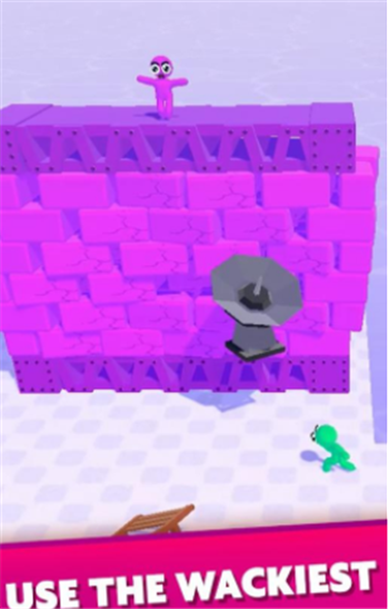 砸墙竞赛游戏截图1