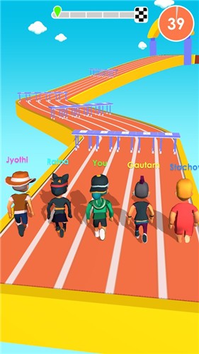 数学口算赛跑游戏截图1