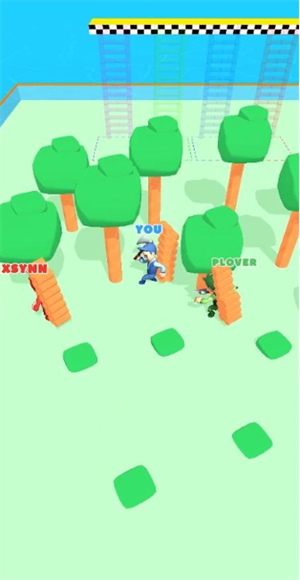 砍树搭竞赛-游戏截图2