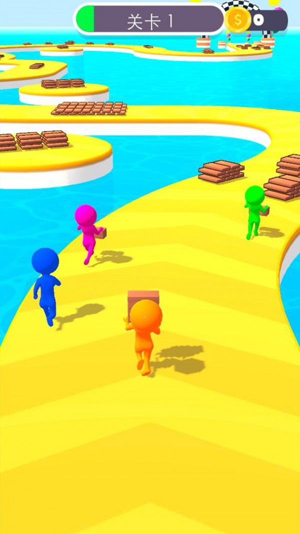 搭个桥桥快跑游戏截图3