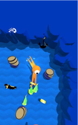 鱿鱼吃鱼跑游戏截图1