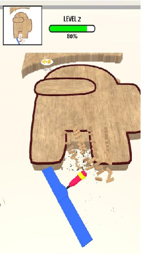 ASMR雕刻木头游戏截图2