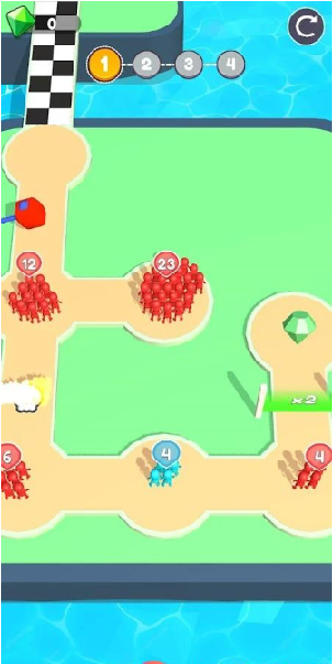 格斗站位游戏截图2