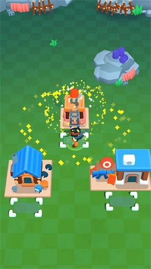 后卫射击3D游戏截图1