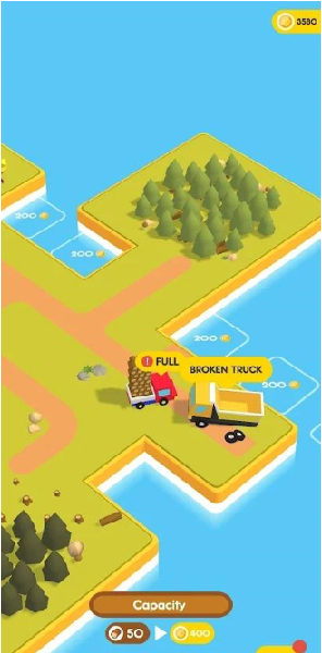 伐木卡车游戏截图2