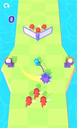 旋转狼牙棒游戏截图2