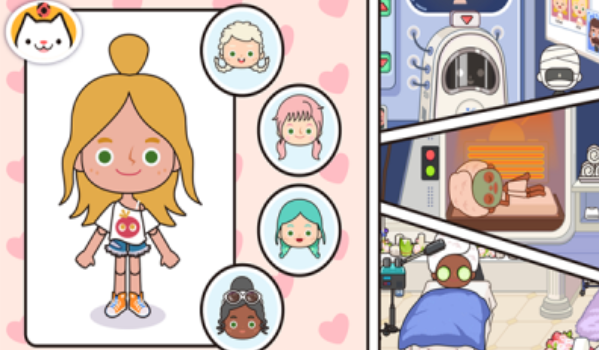 米加小镇装扮游戏截图1